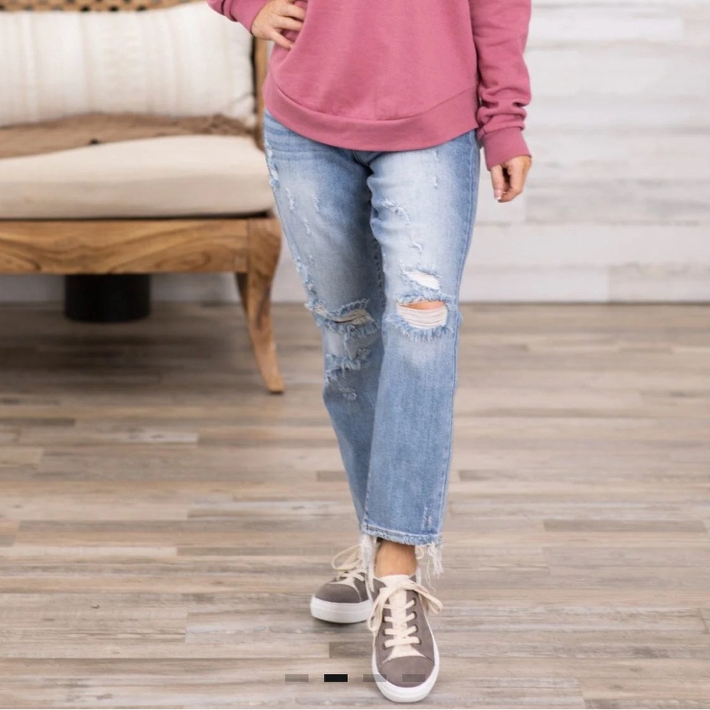 Judy Blue 90’s Straight Leg Jeans - Picture 7 of 7